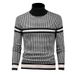 Loom Loom European Station Winter 2025 New Convertible High Neck Wool Sweater Casual Trendy Men's Knitted Base Shirt_viptrois.com