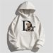 Women's Solid Color Sweatshirt Dr. Teddy Bear Print Kangaroo Pocket Drawstring Hooded Casual Comfortable Fit Sweatshirt_viptrois.com