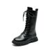 Girl's Boots Winter 2023 New Korean Style British Style Children's Martin Boots Little Girl's High Boots Princess Long Boots_viptrois.com