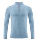 Men's Clothing Long-Sleeved T-Shirt Quick-Drying Running Sports Fitness Stand-Up Collar Sweatshirt Breathable Bottoming Shirt Outdoor Clothing_viptrois.com