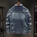 Men's Clothing Large Size Jacket Denim Coat Fashion Men's Youth New Denim Top_viptrois.com