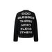 JW331 American Retro Street Trendy Men's And Women's High-end Fans Abstract Cross Design Men's Waffle Long-sleeved T-shirt_viptrois.com