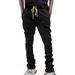 Men's New Striped Drawstring Slim Fit Athletic Casual Pants_viptrois.com