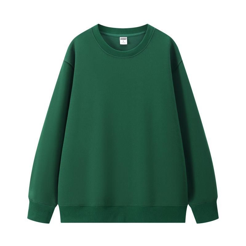 Vintage Style Cotton Blend Oversized Crewneck Sweatshirt (350gsm) – Soft & Comfortable Unisex Pullover With Digital Print_viptrois.com