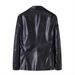 Leather Jacket For Business Men, Casual, Black/Khaki, Men's Fashion, Costume Neck Coats, Large Size, High Adjusted, New Collection 2025_viptrois.com