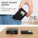 Luggage & Bags Aluminum Alloy Metal Card Box Side Push One Click Card Out Simple Anti Theft Brush Lycra Card Holder Oblique Mouth_viptrois.com