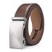 Belt men's wholesale New European and American foreign trade cross-border two-layer cowhide business alloy automatic buckle leather belt_viptrois.com