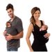 Baby Carrier Kangaroo Shirt - Unisex Parent-Child Chest Pocket T-Shirt For Infants_viptrois.com