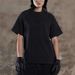 Men's Clothing Simple Tops Short Sleeved Short Sleeved Youthful Loose Round Neck Short Sleeves T Shirts_viptrois.com