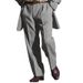 Men's Clothing Men's formal knitted wool solid color daily business vacation fashion straight loose suit pants_viptrois.com