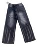 Men's Clothing High Street Niche Design Jeans Retro Trend Straight Loose Drooping Wide Leg Pants_viptrois.com