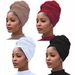 Unisex Solid color baotou scarf Sweatcloth variable headscarf multi-color_viptrois.com