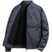 Pure Down Winter Thickened Coat Men's New Trendy Casual Youth Outerwear Fashionable Versatile Cotton Padded Jacket Top_viptrois.com
