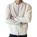 Pure Hot-Selling European Plus Size Sweater Knitwear Men's Cardigan Jacket Warm Slim Fit Business Factory Cross-Border_viptrois.com