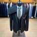 Men's Clothing Green Fruit Collar 3 Piece Suit For Men, Student Graduation Stage Performance Slim Dress, Large Size_viptrois.com