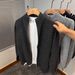 Men’s Zip-Up Knit Cardigan – Semi-Turtleneck Lightweight Sweater (M-3XL, Light Grey/Dark Grey/Beige/Navy)_viptrois.com