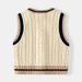 kids'clothing Boy's sweater vest baby V-neck sleeveless sweater_viptrois.com