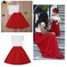 Kid's Clothing Overseas Popular Children's Clothing Children's Lace One Shoulder Collar + Long Skirt_viptrois.com