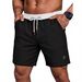 Men's Clothing Men's Casual Fitness Sports Shorts Summer Style Muscular Five Point Pants Color Block Fashion Handsome_viptrois.com