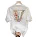100% Cotton Versatile Short Sleeve T-Shirt For Men 2025 New Summer Trendy Niche High Street American Style Loose Top Ins_viptrois.com