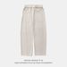 Men's Clothing Extured Casual Pants For Men, New Spring And Summer Silhouette Scimitar Trousers, Drapey Loose American Sports Sweatpants_viptrois.com