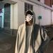 Pure Hooded Sweatshirt Jacket For Men, Sring New Hong Kong Style, Loose Casual Trendy To, Versatile Solid Color Cardigan_viptrois.com