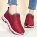Women's Shoes Cotton Shoes For Women Winter New Shoes For Women Foreign Trade Couple Walking Shoes Plus Velvet Thickened Unisex Snow Boots For Women_viptrois.com