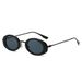 Small Oval Retro Sunglasses - Vintage-Inspired & UV400 Protection | Fashionable Cat-Eye Shades For Women_viptrois.com