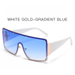 Trendy Large Frame Connected Sunglasses Women, Square Frameless Ocean Film Sunglasses, Personalized Street Photos,_viptrois.com