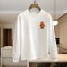 Men's Clothing Long Sleeved T Shirt Men's Autumn Thin New Men's Spring And Autumn Pure Cotton Youth Sweatshirt Boy Autumn Top_viptrois.com