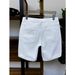 Men's Slim Fit Denim Shorts Summer Casual Style Solid Color Five Point Trendy Pants_viptrois.com