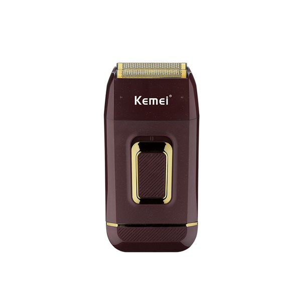 Kemei KM-2031 New Waterproof Electric Shaver Reciprocating Usb Rechargeable Shaving Hine Razor For Men_viptrois.com