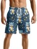 Unbeatable Quality Unbeatable Quality Funny And Fun Printed Design Men's Trendy Brand Fitness Running Sports Basketball Shorts_viptrois.com