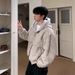 American Washed Canvas Lamb Fleece Seat Mountain Carving Jacket Men's Autumn And Winter Thickened Short Tooling Hooded Jacket Cotton Clothes_viptrois.com