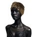 Ladies' Headscarf GOLDEN BLOOM - Embroidered Turban Hat (Ethnic Elegance, Fashion Trends, Hot Seller)_viptrois.com
