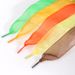 2.5cm Wide Polyester Ribbon Shoelaces - Vibrant Candy Colors For Sneakers, Casual & Work Shoes (34 Color Options) Lazy Snow Yarn Ribbon Shoelaces_viptrois.com