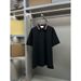 European Station Summer New Style Collar Embroidered Little Bee Polo Shirt Men And Women Business Commuting Pocket Short_viptrois.com