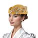 New retro British felt turban hat for women church derby headdress with flower dot diamond ladies soft beret_viptrois.com