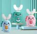 360° U-shaped Ultrasonic Electric Toothbrush For Kids Silicone_viptrois.com