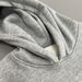 Unisex Embroidered Fleece Hoodie – Oversized Grey Pullover With Toothbrush Stitch (One Size, Cozy & Stylish)_viptrois.com