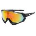 Sports Sunglasses Outdoor Cycling Sunglasses Windproof And UV Proof Colorful Sports Glasses_viptrois.com