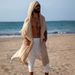 Men's Clothing Spring And Summer New Hooded Sun Proof Beach Clothes Men's Holiday Style All Match Casual Cape Coat_viptrois.com
