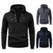 Men's Drawstring Hoodie – Premium Rabbit-Blend Pullover With Washed Vintage Finish– Tailored Fit For Urban Commutes & Weekend Getaways (S-2XL)_viptrois.com