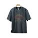 Men's Trendy Short Sleeve T-Shirt American Style Loose Fit plus Size Crew Neck Casual Summer Breathable Printed Top_viptrois.com