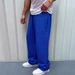 Retro Wide-Leg Fleece Pants For Men – Loose Fit Casual Trousers (12 Colors, S-3XL)_viptrois.com