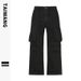 Men's Clothing Thai King Men's Wear 2024 Retro Paratrooper Pants Autumn and Winter Garment Dyeing Workwear Loose Multi Pocket Pants Men's Trousers_viptrois.com