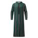 Men's Clothing Loose Large Size Long Hooded Jumpsuit Striped Printed Muslim Robe_viptrois.com