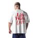 Men's Clothing LYFT 210G pure cotton sports casual T shirt spring and summer round neck running loose short sleeved fitness training top_viptrois.com