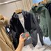 Heavy 620g! Basic Double-sided Fleece Hooded Couple Jacket_viptrois.com