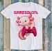 Gamer Axolotl Lover Cute Axolotls Online Gaming Funny Gift Tee T Shirt Mens Womens Tees Top M1559_viptrois.com